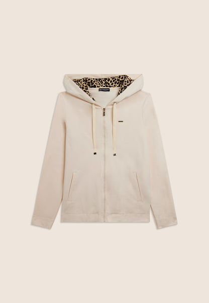 FREDDY FELPA CAPPUCCIO ZIP