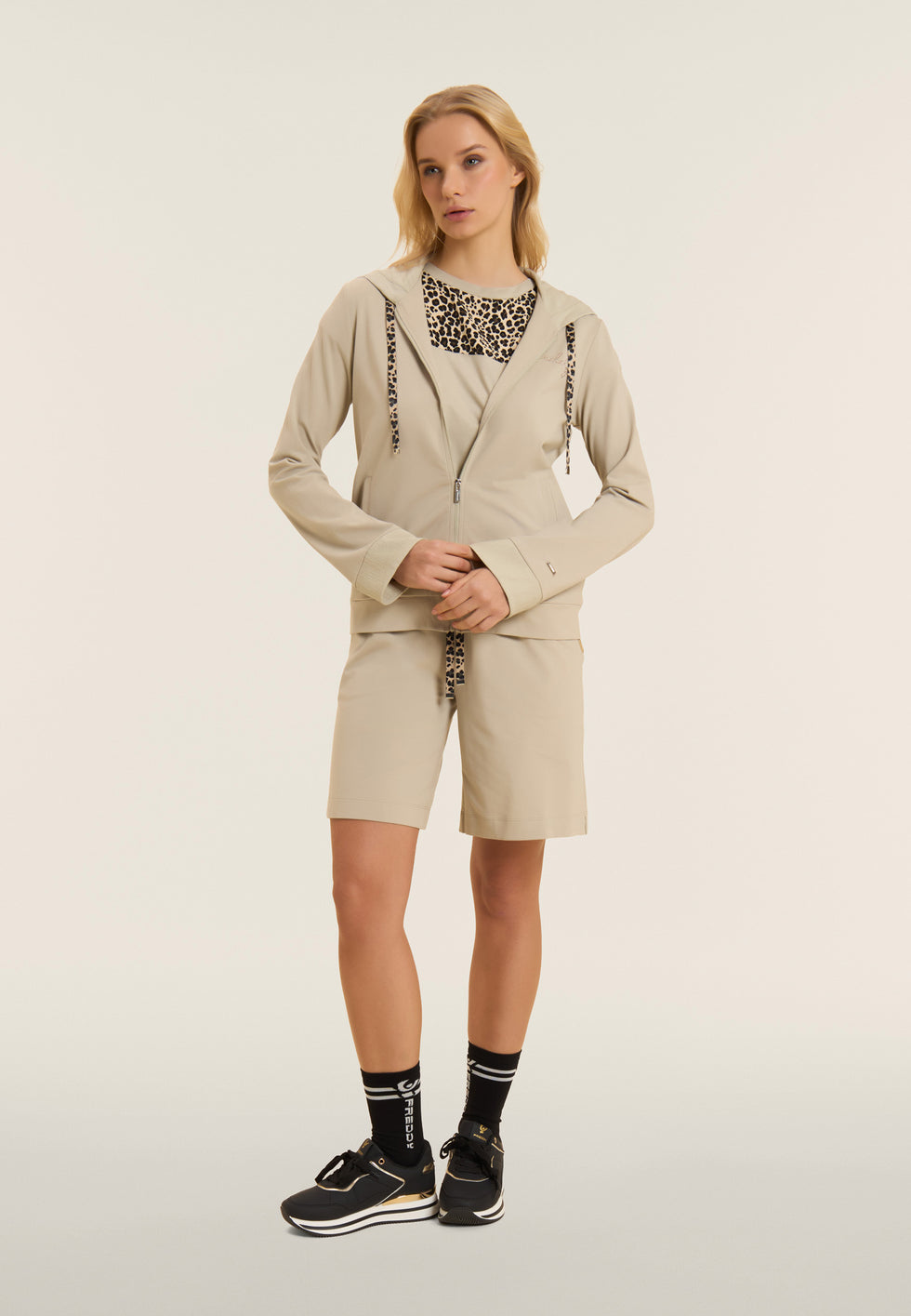 FREDDY FELPA CAPPUCCIO ZIP