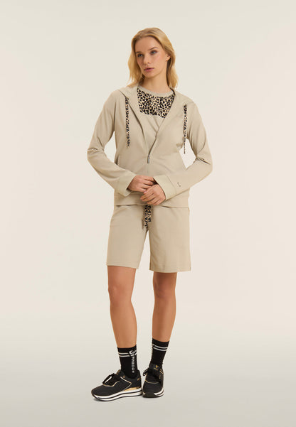 FREDDY FELPA CAPPUCCIO ZIP