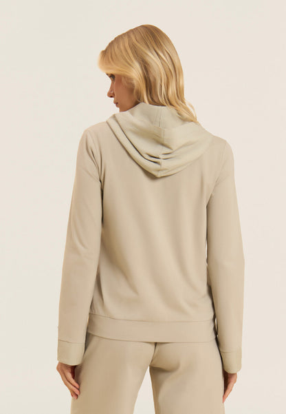 FREDDY FELPA CAPPUCCIO ZIP