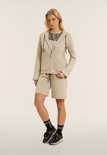 FREDDY FELPA CAPPUCCIO ZIP