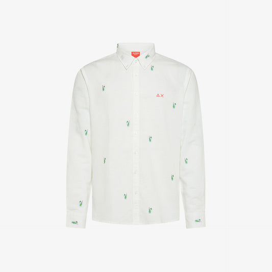 SUN68 SHIRT LIEN COLLECTION BEACH