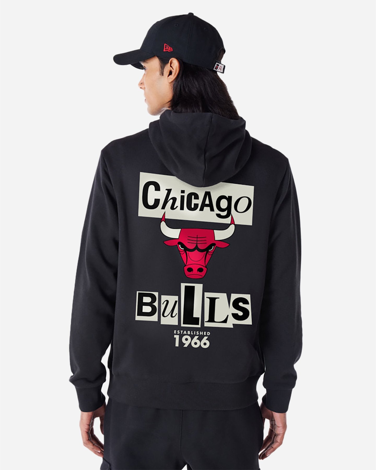 NEE NEWSPAPER GRAPHIC HOODIE