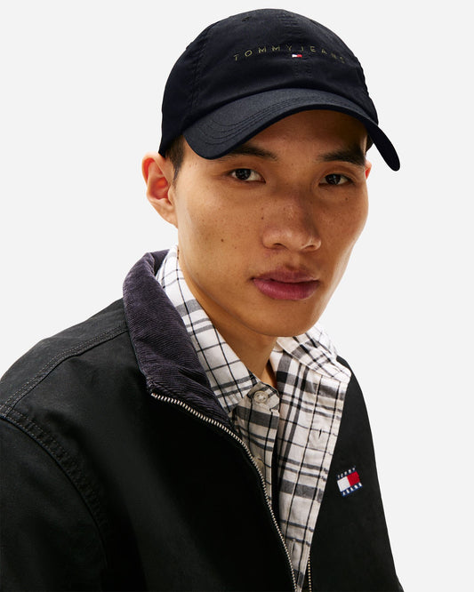 TOMMY JEANS LINEAR LOGO CAP