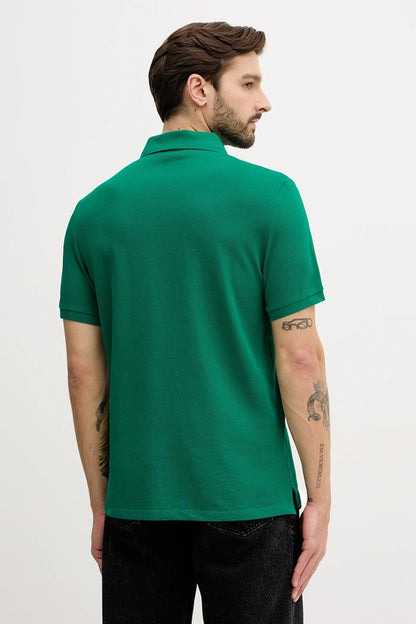 CALVIN KLEIN SS MONOGRAM PIQUE POLO