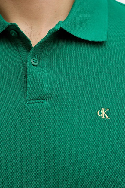 CALVIN KLEIN SS MONOGRAM PIQUE POLO