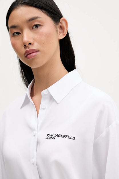 KARL LAGERFELD JEANS TIED BLOUSE