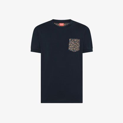 SUN68 T-SHIRT POCKET BEACH