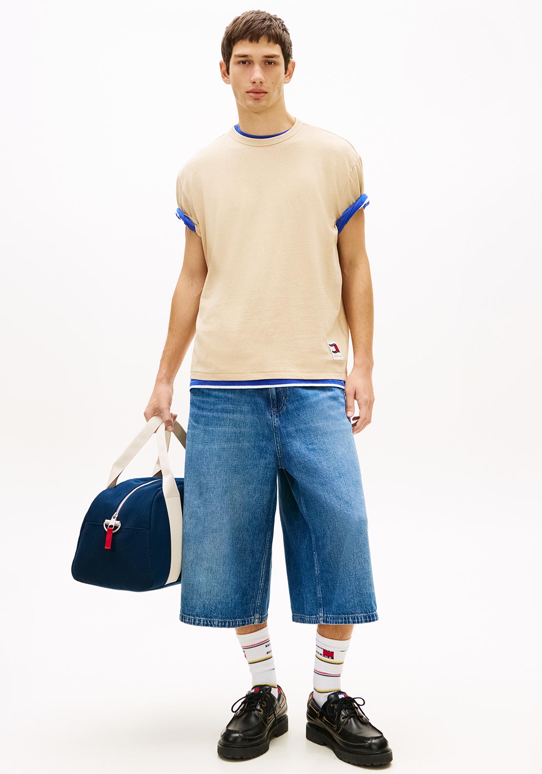 TOMMY JEANS 90S WAVING FLAG  SS TEE