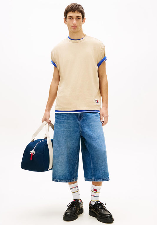 TOMMY JEANS 90S WAVING FLAG SS TEE