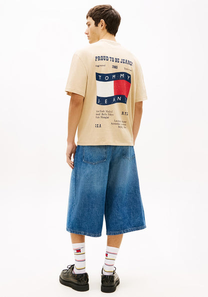 TOMMY JEANS 90S WAVING FLAG  SS TEE