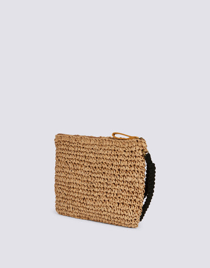 SUNDEK MOMO STRAW HAND BAG