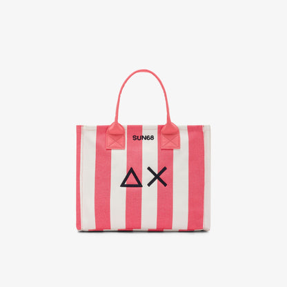 SUN68 CALI MIDI BAG PRINTED CANVAS