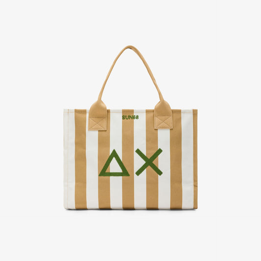 SUN68 CANVAS PRINTED BIG BAG