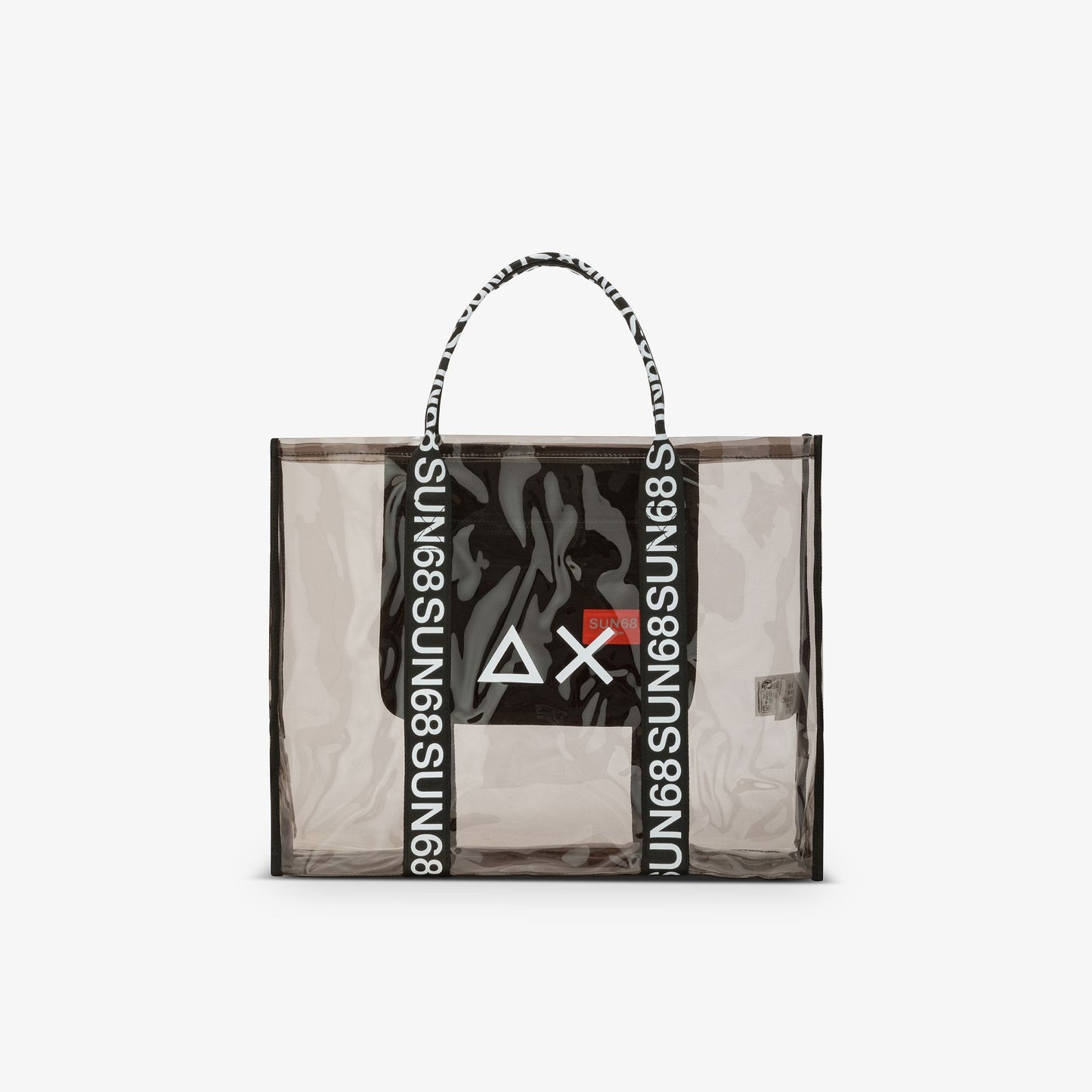 SUN68 TRANSPARENT BIG BAG