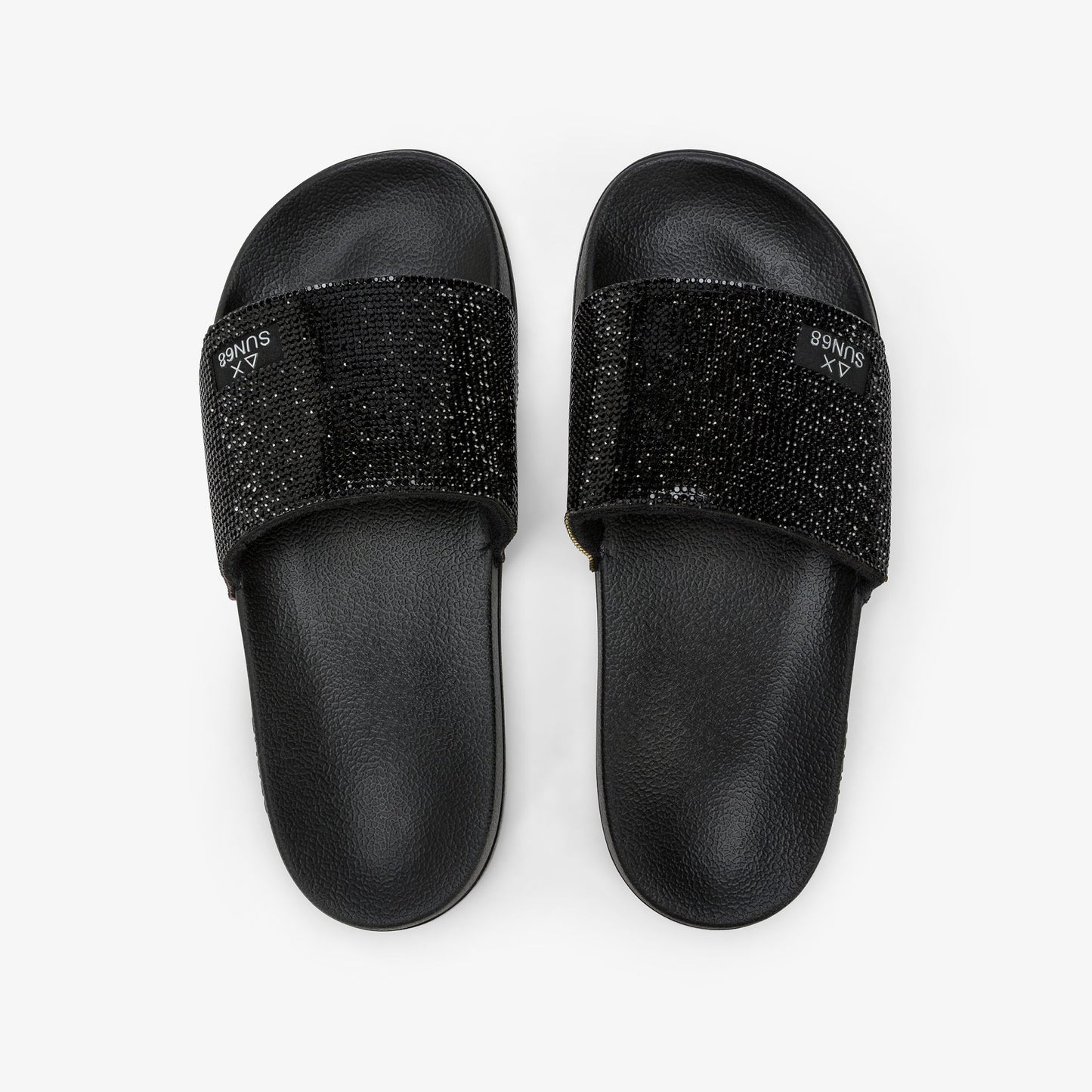 SUN68 SLIPPERS STRASS BEACH