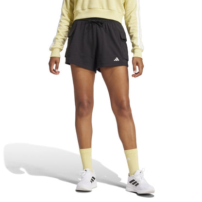 ADIDAS SHORT ESSENTIAN SMALL LOGO FRENCH TERRY CARGO