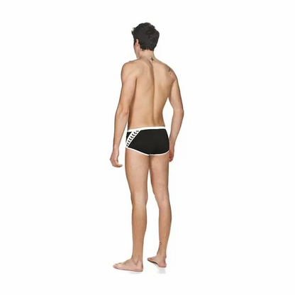 M ARENA TEAM STRIPE LOW WAIST SHORT
