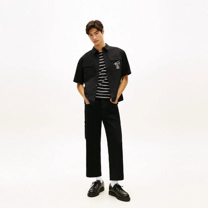 TOMMY JEANS BOXY SKATER SHIRT S/S