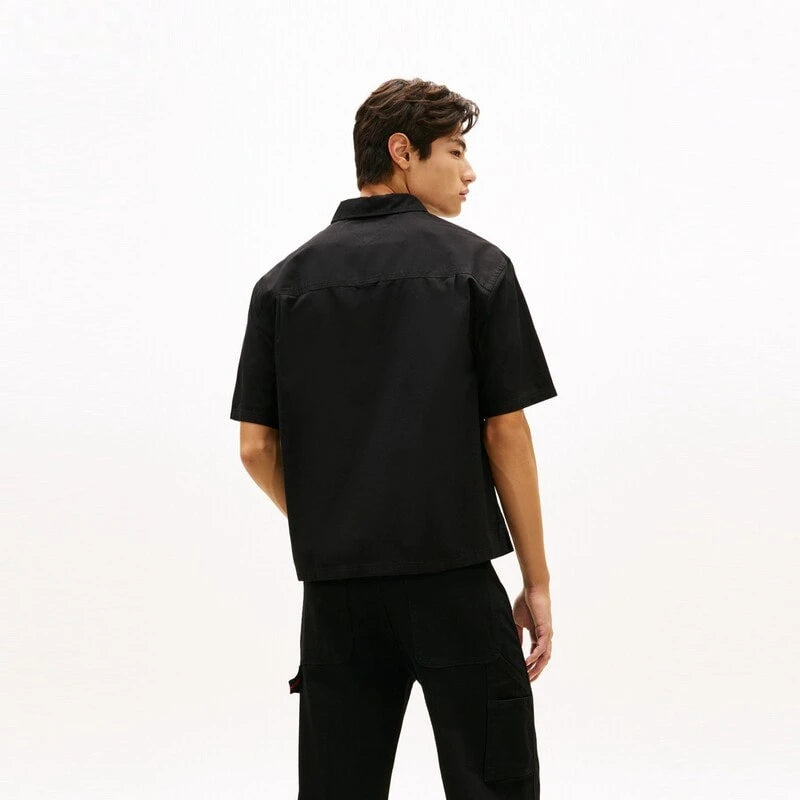 TOMMY JEANS BOXY SKATER SHIRT S/S