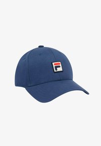 cappello con visiera blu