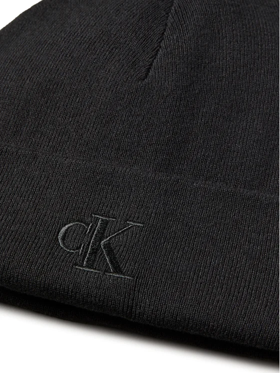 CALVIN KLEIN FINE RIB BEANIE
