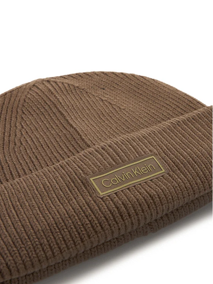 CALVIN KLEIN PATCH CHUNCKY RIB COTTON