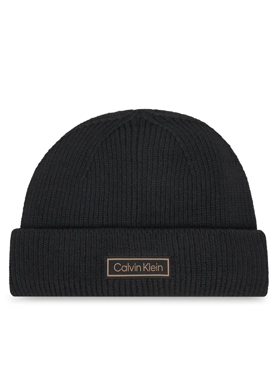 CALVIN KLEIN PATCH CHUNCKY RIB COTTON
