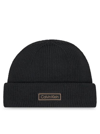 CALVIN KLEIN PATCH CHUNCKY RIB COTTON