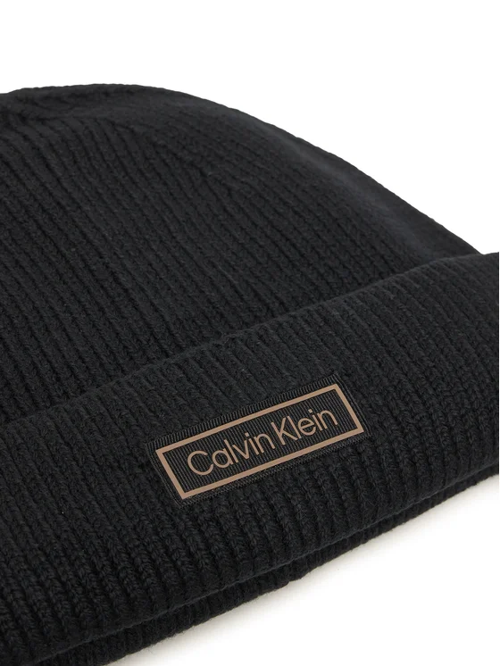 CALVIN KLEIN PATCH CHUNCKY RIB COTTON