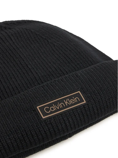 CALVIN KLEIN PATCH CHUNCKY RIB COTTON