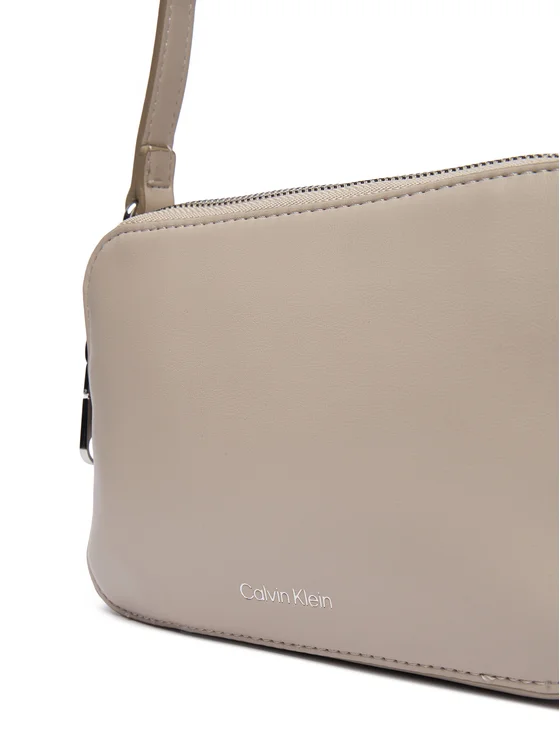 CALVIN KLEIN WEBBING DOUBLE STRAP CAMERA