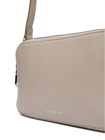 CALVIN KLEIN WEBBING DOUBLE STRAP CAMERA