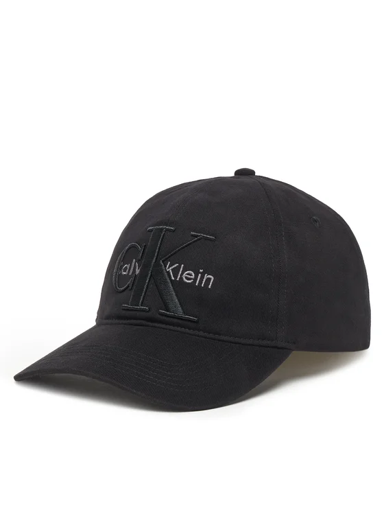 CALVIN KLEIN LARGE LAYERED MONOLOGO CAP