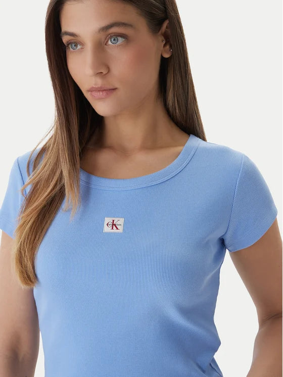 CALVIN KLEIN WOVEN LABEL 2X2 BABY