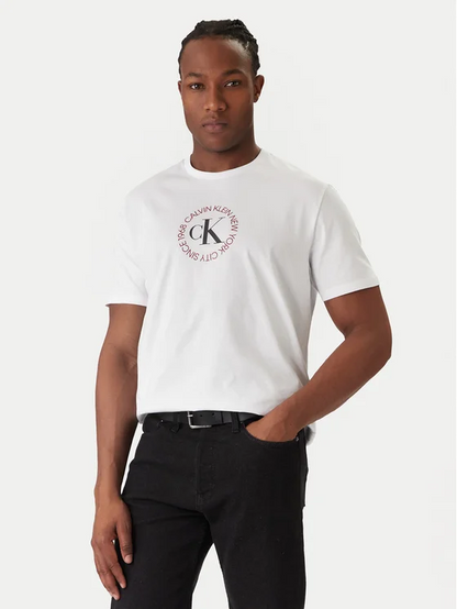CAMISETA CALVIN KLEIN SS 30S WHSL