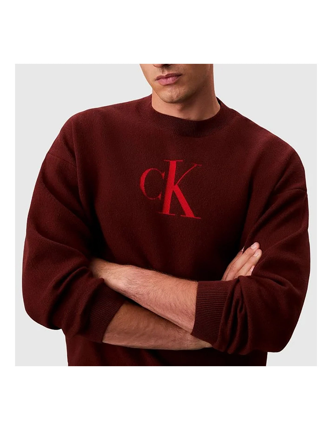 CALVIN KLEIN LS CTTN CASHMERE 3D