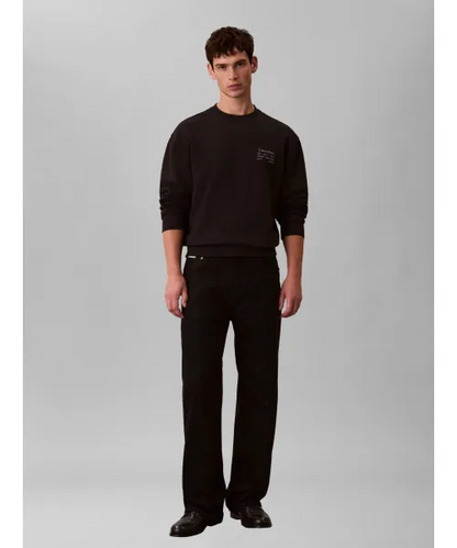 CALVIN KLEIN LS EU 350 TERRY GRAPHIC CN SWTSHR