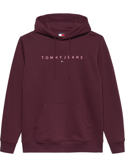 Sudadera con capucha y logotipo lineal de Tommy Jeans EXT