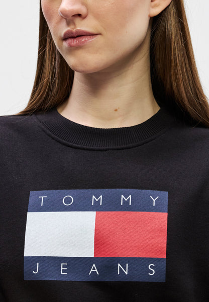 TOMMY JEANS W REG TJ FLAG CREW