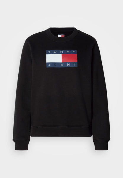 TOMMY JEANS W REG TJ FLAG CREW