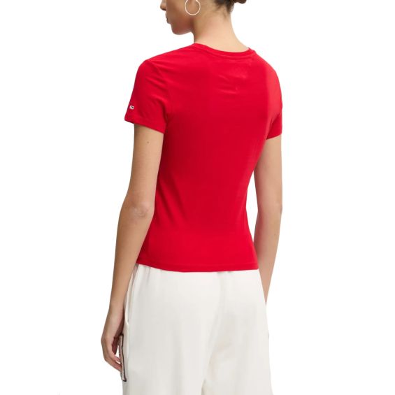 TOMMY JEANS SLIM ESSENTIAL LOGO TEE EXT