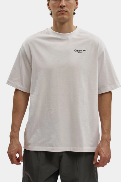 CALVIN KLEIN LOGO BACK PRINT T-SHIRT