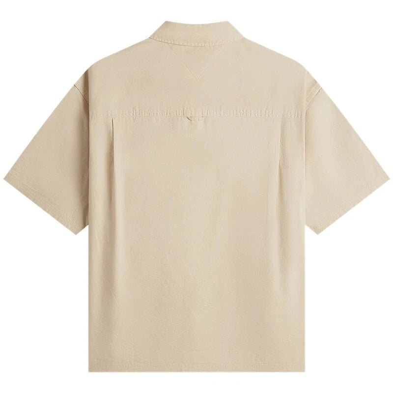 TOMMY JEANS BOXY SKATER SHIRT S/S