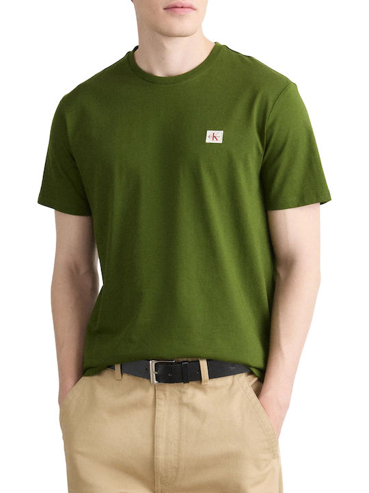 CALVIN KLEIN  SS BADGE 30S JERSY CLASSIC TEE