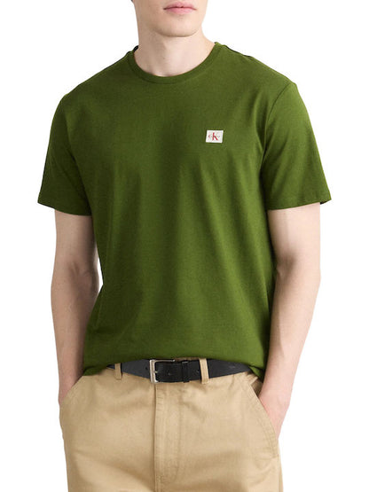 CALVIN KLEIN  SS BADGE 30S JERSY CLASSIC TEE