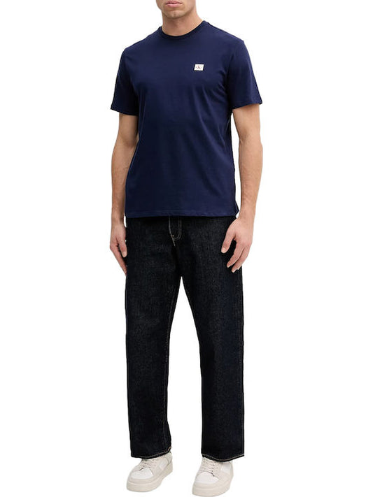 CALVIN KLEIN SS BADGE 30S JERSY CLASSIC TEE