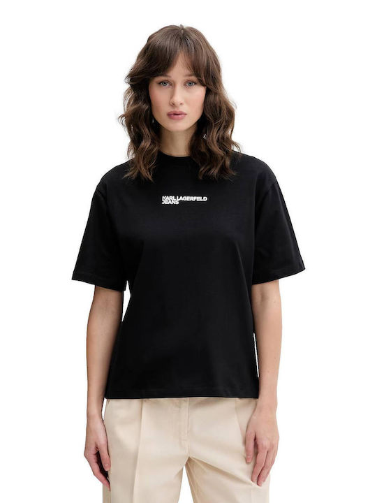 KARL LAGERFELD JEANS REG SS FRAME TEE