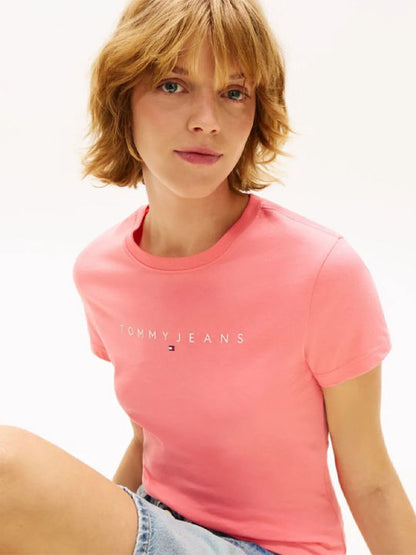 TOMMY JEANS SLIM LINEAR TEE