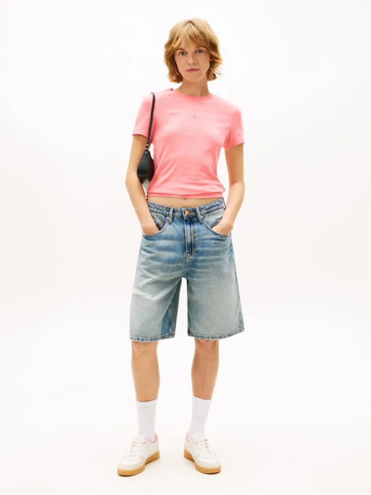 TOMMY JEANS SLIM LINEAR TEE